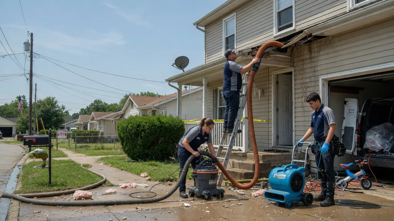 Water Damage Restoration in Greeley, KS near me